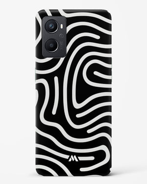 Monochrome Maze Hard Case Phone Cover (Oppo)