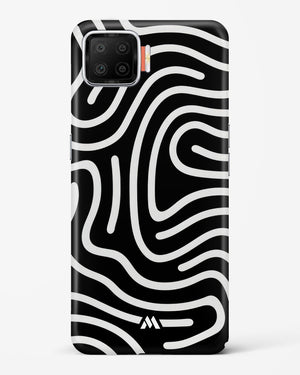 Monochrome Maze Hard Case Phone Cover (Oppo)