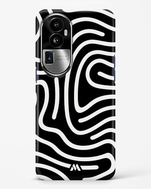 Monochrome Maze Hard Case Phone Cover (Oppo)
