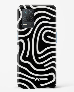 Monochrome Maze Hard Case Phone Cover (Realme)