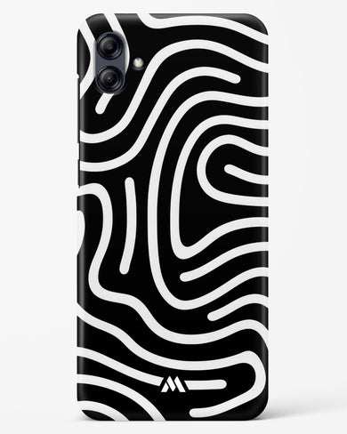 Monochrome Maze Hard Case Phone Cover (Samsung)