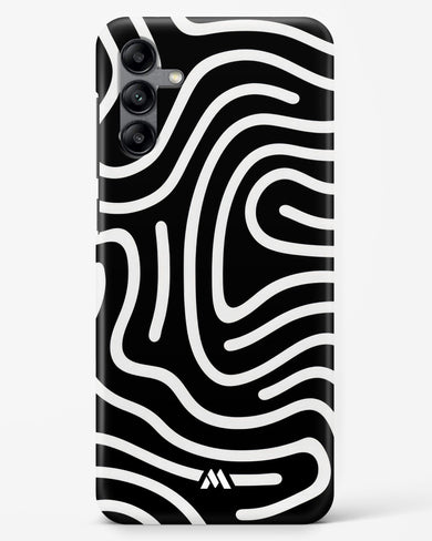 Monochrome Maze Hard Case Phone Cover (Samsung)