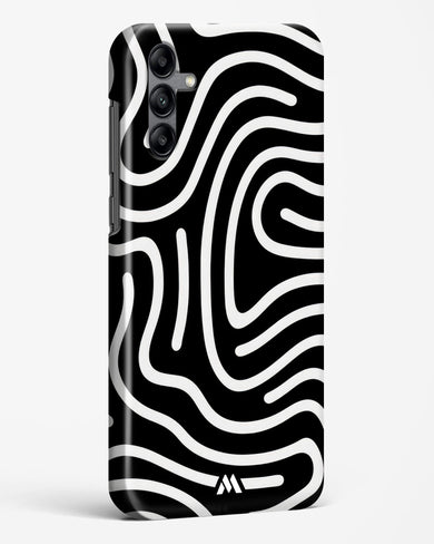 Monochrome Maze Hard Case Phone Cover (Samsung)