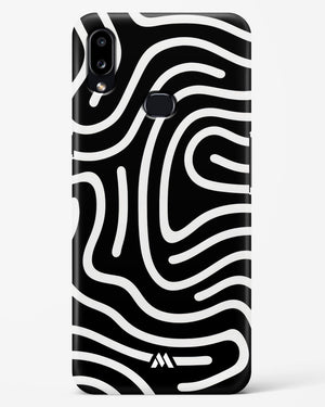 Monochrome Maze Hard Case Phone Cover-(Samsung)