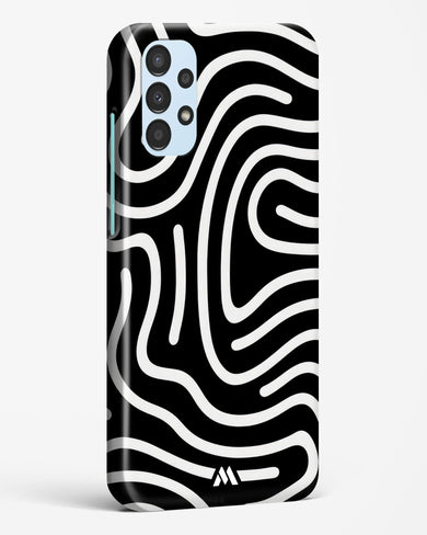 Monochrome Maze Hard Case Phone Cover (Samsung)