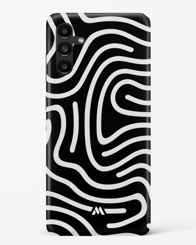 Monochrome Maze Hard Case Phone Cover (Samsung)