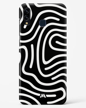 Monochrome Maze Hard Case Phone Cover-(Samsung)