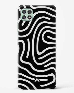 Monochrome Maze Hard Case Phone Cover-(Samsung)