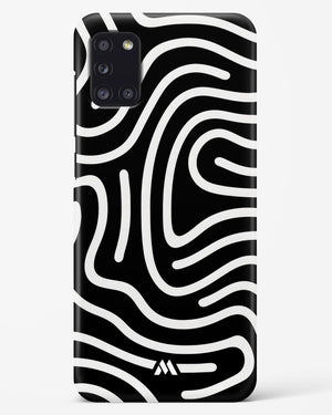 Monochrome Maze Hard Case Phone Cover (Samsung)