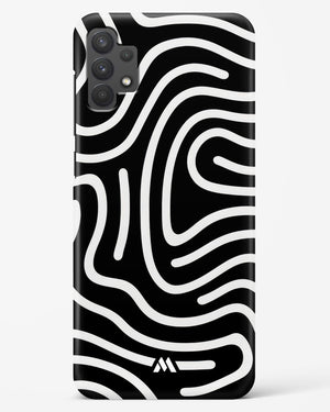 Monochrome Maze Hard Case Phone Cover (Samsung)