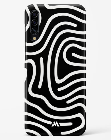 Monochrome Maze Hard Case Phone Cover (Samsung)