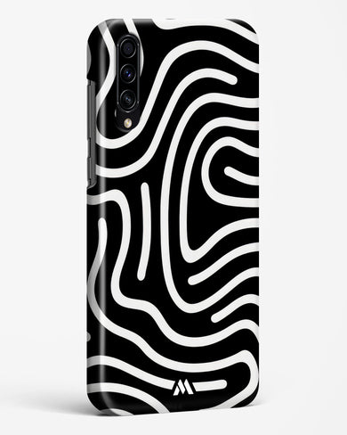 Monochrome Maze Hard Case Phone Cover (Samsung)