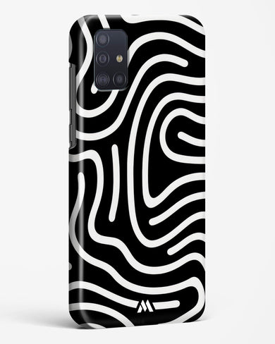 Monochrome Maze Hard Case Phone Cover (Samsung)