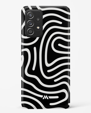 Monochrome Maze Hard Case Phone Cover (Samsung)