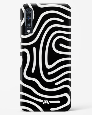 Monochrome Maze Hard Case Phone Cover (Samsung)