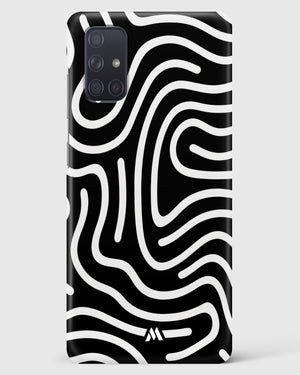Monochrome Maze Hard Case Phone Cover (Samsung)