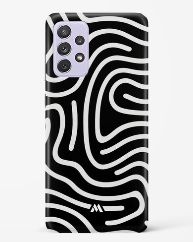 Monochrome Maze Hard Case Phone Cover (Samsung)