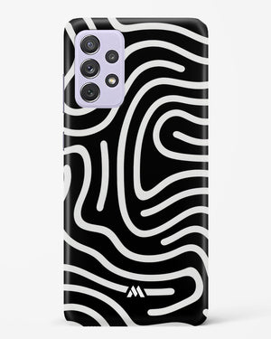 Monochrome Maze Hard Case Phone Cover (Samsung)