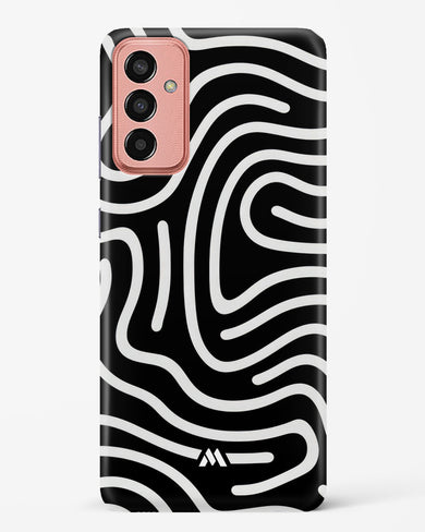 Monochrome Maze Hard Case Phone Cover-(Samsung)