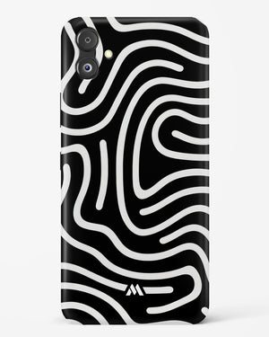 Monochrome Maze Hard Case Phone Cover-(Samsung)