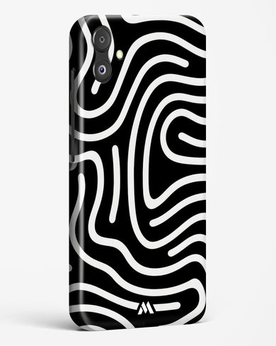 Monochrome Maze Hard Case Phone Cover (Samsung)