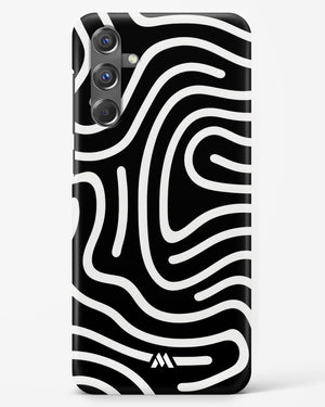 Monochrome Maze Hard Case Phone Cover (Samsung)