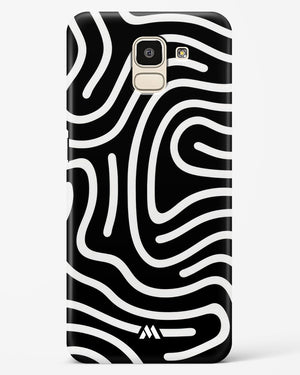 Monochrome Maze Hard Case Phone Cover (Samsung)