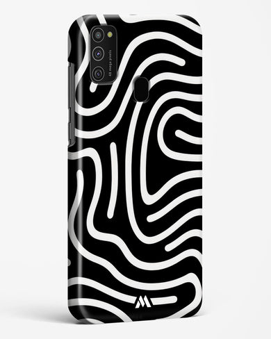 Monochrome Maze Hard Case Phone Cover (Samsung)