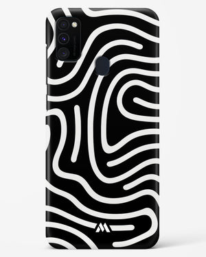 Monochrome Maze Hard Case Phone Cover (Samsung)