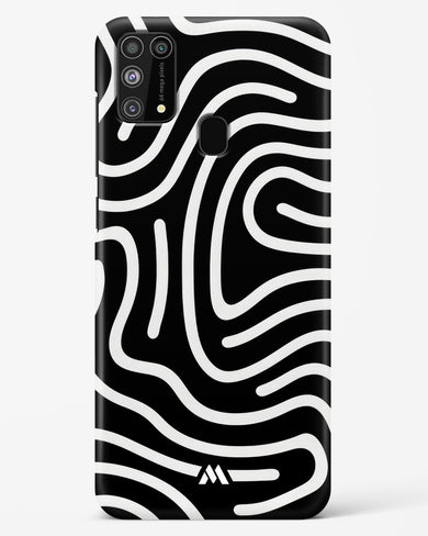 Monochrome Maze Hard Case Phone Cover (Samsung)