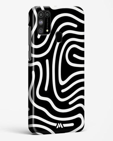 Monochrome Maze Hard Case Phone Cover (Samsung)