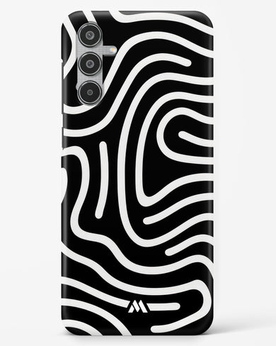 Monochrome Maze Hard Case Phone Cover (Samsung)