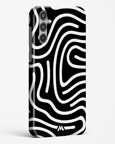 Monochrome Maze Hard Case Phone Cover (Samsung)