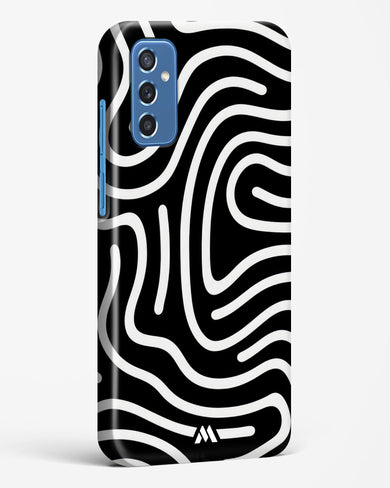 Monochrome Maze Hard Case Phone Cover (Samsung)
