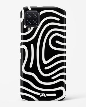 Monochrome Maze Hard Case Phone Cover-(Samsung)