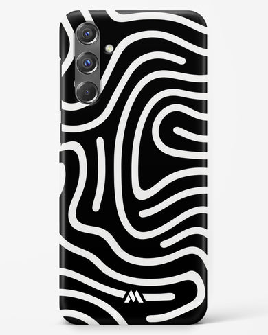 Monochrome Maze Hard Case Phone Cover (Samsung)