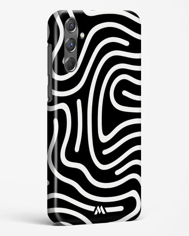 Monochrome Maze Hard Case Phone Cover (Samsung)
