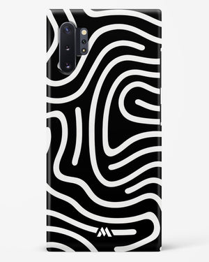 Monochrome Maze Hard Case Phone Cover (Samsung)