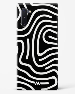 Monochrome Maze Hard Case Phone Cover (Samsung)