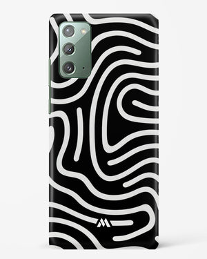 Monochrome Maze Hard Case Phone Cover (Samsung)