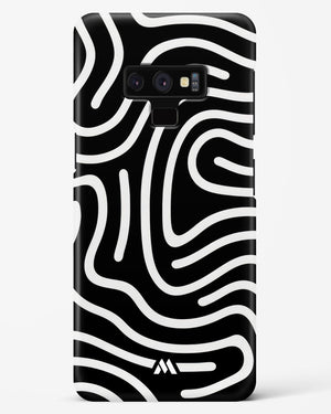 Monochrome Maze Hard Case Phone Cover (Samsung)