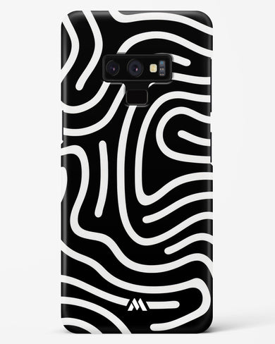 Monochrome Maze Hard Case Phone Cover (Samsung)