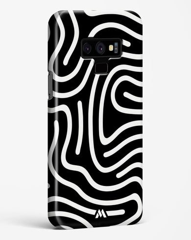 Monochrome Maze Hard Case Phone Cover (Samsung)