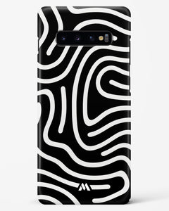 Monochrome Maze Hard Case Phone Cover (Samsung)