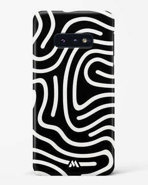 Monochrome Maze Hard Case Phone Cover (Samsung)