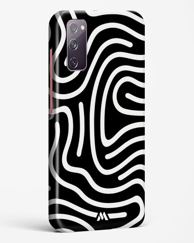Monochrome Maze Hard Case Phone Cover (Samsung)