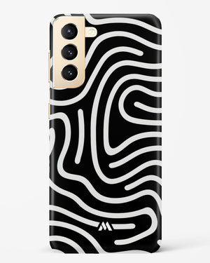 Monochrome Maze Hard Case Phone Cover (Samsung)