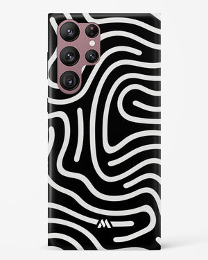 Monochrome Maze Hard Case Phone Cover (Samsung)