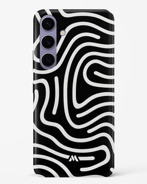 Monochrome Maze Hard Case Phone Cover (Samsung)