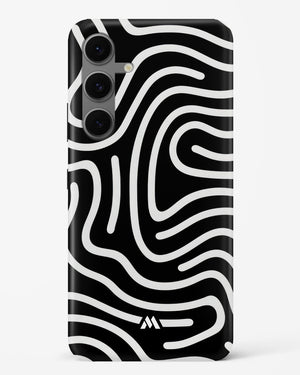 Monochrome Maze Hard Case Phone Cover (Samsung)